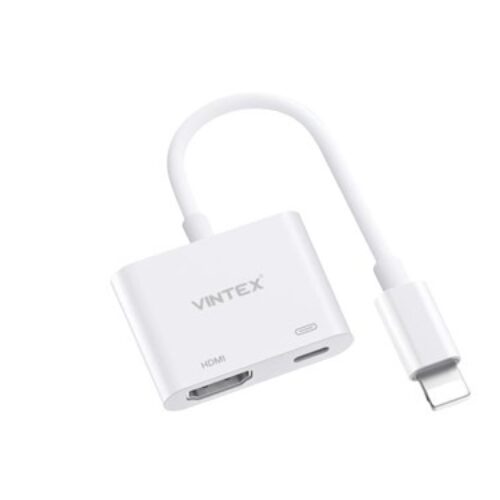 VINTEX Lightning to HDMI Audio and Video Adapter, Supported resolution 1080p@60Hz Output.